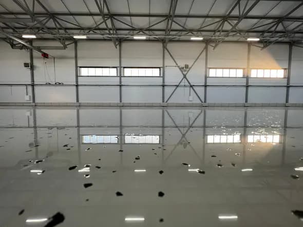 Наливной полимерный пол